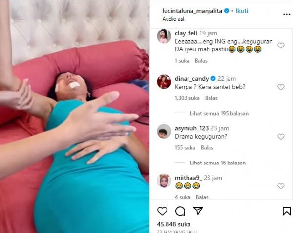 Lucinta Luna ngaku hamil alami morning sickness.