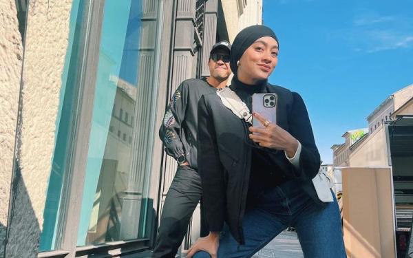Ayudia Bing Slamet dan Ditto Percussion. (Foto: instagram)