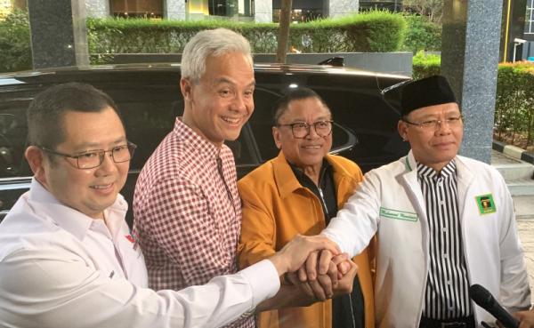 Bacapres Ganjar Pranowo Tegaskan Struktur TPN sudah Lengkap, Visi Misi Selesai Disusun