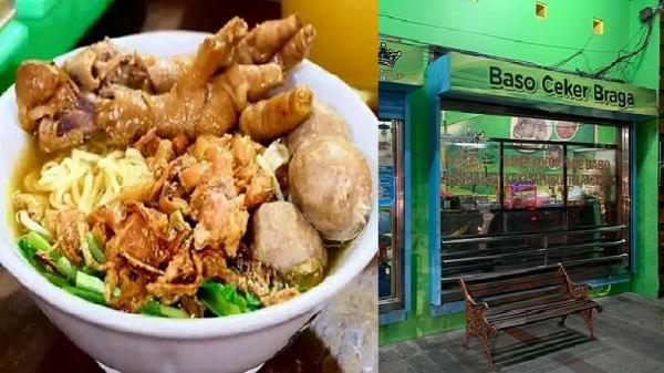 BASO CEKER BRAGA Baso Ceker Braga. (FOTO: istimewa)