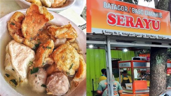 Baso Cuanki Serayu Baso Cuanki Serayu, Jalan Serayu, Cihapit, Bandung. (FOTO: ISTIMEWA)