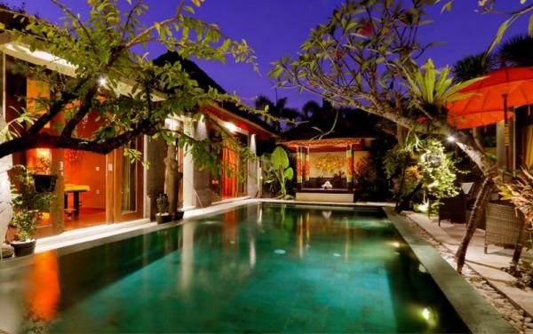 Garden Spa di Mahagiri Villas Sanur Pemandangan dari Garden Spa di Mahagiri Villas Sanur. (Foto: dok Mahagiri Resorts and Villas)