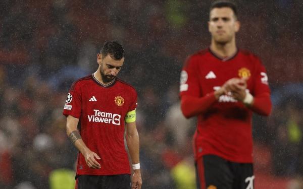 Manchester United menang dramatis 1-0 atas Fulham pada lanjutan Liga Inggris di Craven Cottage, London, Sabtu (4/11/2023) malam WIB (Foto: REUTERS)