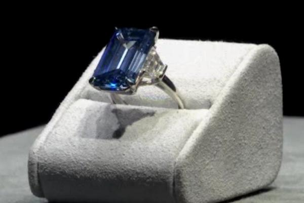 The Oppenheimer Blue The Oppenheimer Blue Diamond Ring