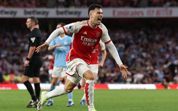 Winger Arsenal, Gabriel Martinelli. (Foto: Sky Sports)