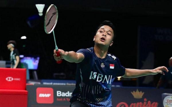 Hasil Denmark Open 2023: Anthony Sinisuka Ginting Hancurkan Christo Popov