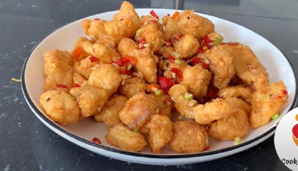 Resep Ikan Dori Cabai Garam Ikan dori cabai garam. (Foto: YouTube)