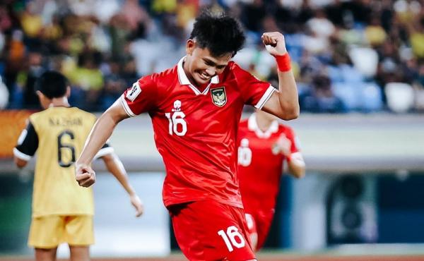 Striker Timnas Indonesia, Hokky Caraka, dipantau talent scouting Eropa. (Foto: Instagram @hokkycaraka_)