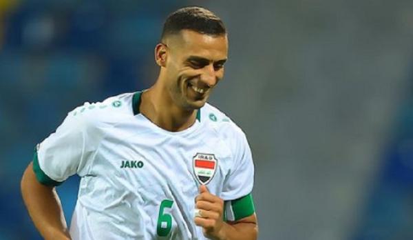 Ali Adnan Irak punya pemain spesialis lemparan roket ala Pratama Arhan. Dia juga pengalaman bermain di Liga Italia. (Foto: Instagram/aliadnankadhem)