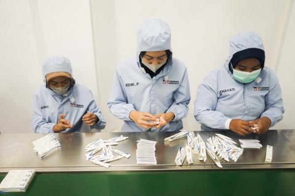 ilustrasi pabrik, obat, farmasi Ilustrasi situasi pabrik PT Menarini Indria (Foto: iNews.id/ Aldhi Chandra Setiawan)
