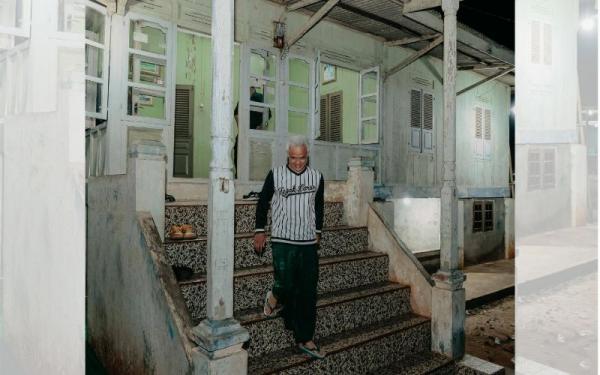 Ganjar Pranowo menginap di rumah warga Ganjar Pranowo menginap di rumah warga di Lampung. (Foto: Twitter)
