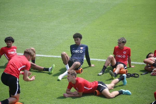 Timnas Kanada U-17 2 Timnas Kanada U-17 menjadi salah satu tim yang menikmati fasilitas Bali United Training Center. (Foto: LOC)