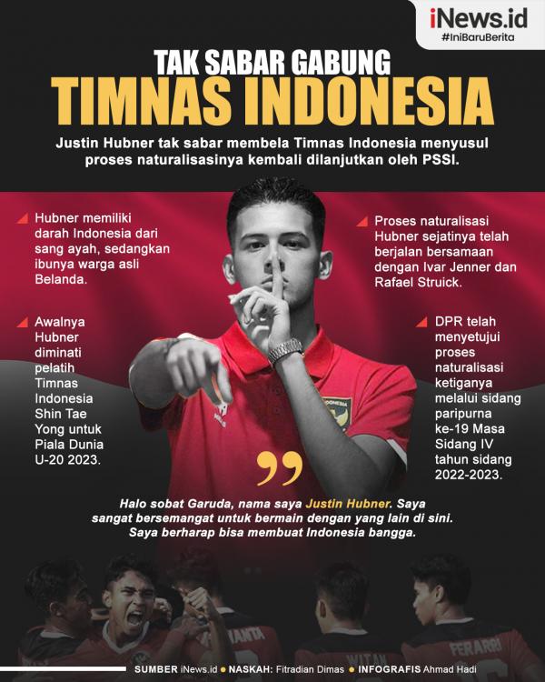 Justin Hubner Tak Sabar Bela Timnas Indonesia