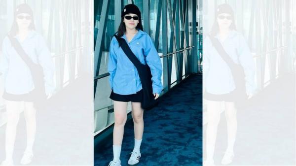Outfit simple ala Ayu Ting Ting (Foto: IG)