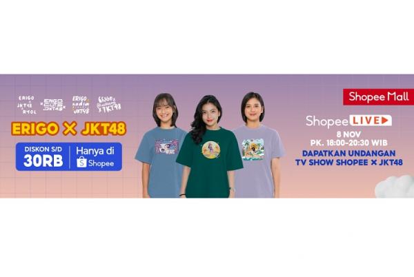 Erigo x JKT48. (Foto: dok Istimewa)