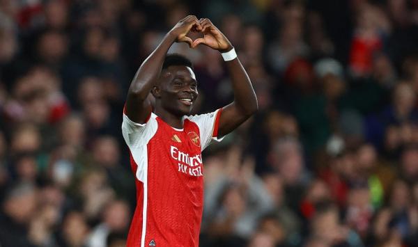 Arsenal menang 2-0 atas Sevilla pada matchday keempat Grup B Liga Champions di Emirates Stadium, Kamis (9/11/2023) dini hari WIB (Foto: REUTERS)