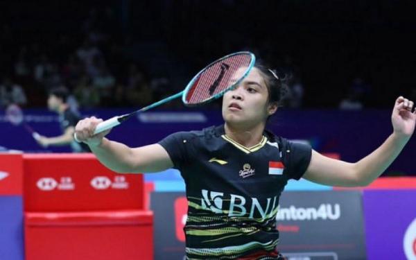 Gregoria Mariska Tunjung saling dukung dengan kekasihnya, Mikha Angelo. (Foto: Instagram @gregoriamrska)