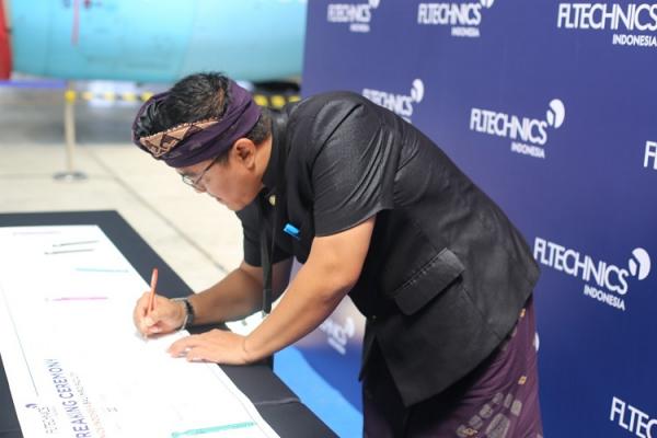 Groundbreaking Ceremony Fasilitas MRO Bandara I Gusti Ngurah Rai. (Foto: dok AP1)