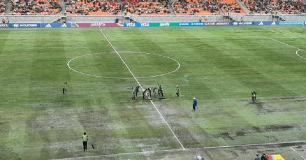 Laga Brasil vs Argentina pada perempat final Piala Dunia U-17 ditunda 30 menit (Foto: Andri Bagus)
