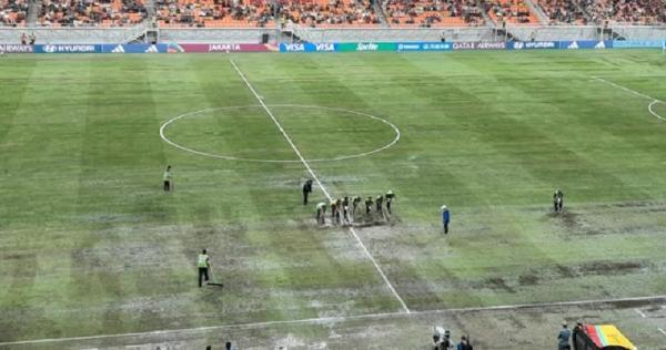 Duel Brasil vs Argentina pada perempat final Piala Dunia U-17 2023, Jumat (24/11/2023) terpaksa ditunda (Foto: Andri Bagus Syaeful)