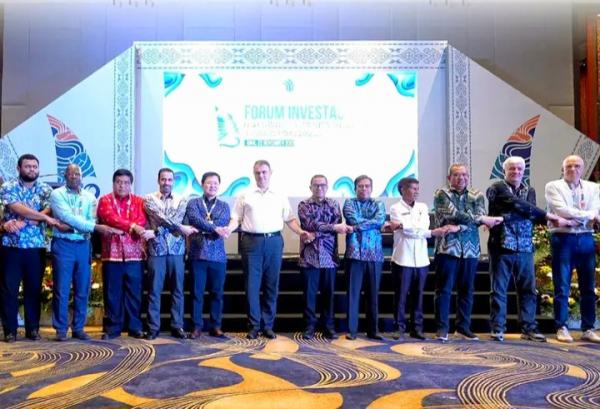 BKPM Forum STC 2023 Dalam rangkaian acara STC 2023, Kementerian Investasi/BKPM menggelar Forum Investasi di KSL Grand Ballroom Biak, Rabu, 22/11/2023. (Foto: dok. BKPM)