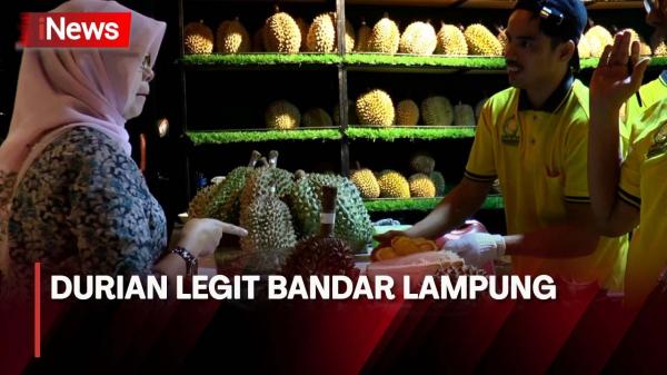 Menikmati Legitnya Durian Khas Bandar Lampung
