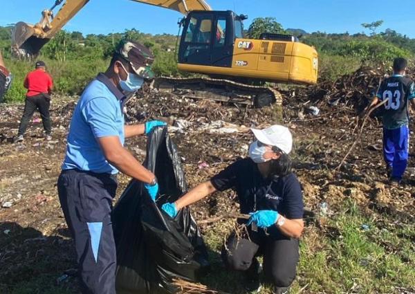 Bersih Sampah AP I (Foto: dok Angkasa Pura I)