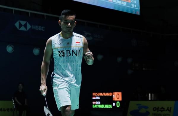 Pramudya Kusumawardana Pramudya Kusumawardana memastikan akan main bulu tangkis untuk Australia. (Foto: PBSI)