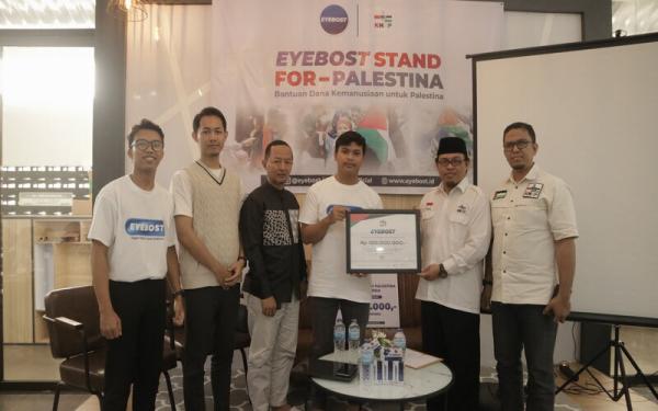 Eyebost Stand For Palestine. (Foto: dok Eyebost)