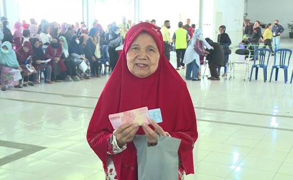 Penerima Bansos El Nino (Foto: dok Pos Indonesia)