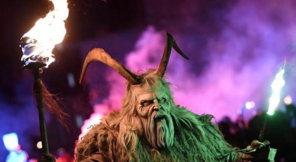 Krampus Reuters Krampus merupakan budaya Natal yang terkenal di dunia (Foto: Reuters)