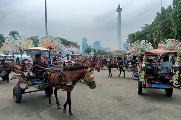 Liburan Monas 2 Acara nobar timnas di Monas (dok. Pemprov DKI)