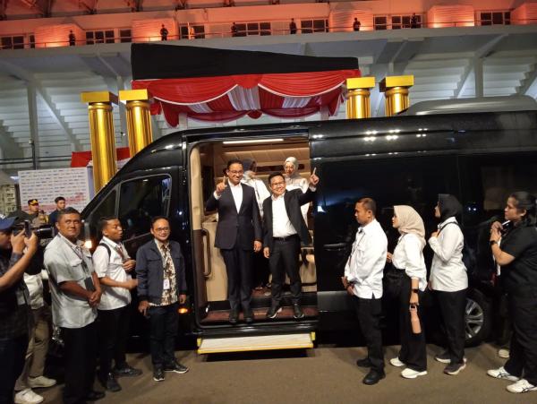 Anies Muhaimin Al Fiqri Anies Baswedan dan Muhaimin Iskandar mengenakan jas (Achmad Al Fiqri)