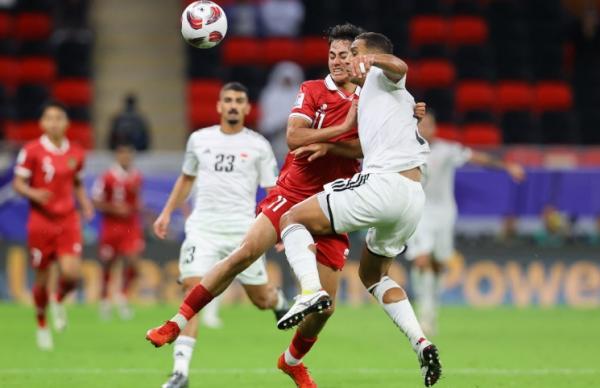 Timnas Indonesia melayangkan protes resmi ke AFC terkait gol kontroversial Irak pada matchday pertama Grup D Piala Asia 2023, Senin (15/1/2024) malam WIB. (Foto: Gulf Times)