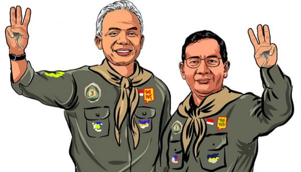 ganjar-mahfud Ganjar Pranowo dan Mahfud MD (Foto istimewa).