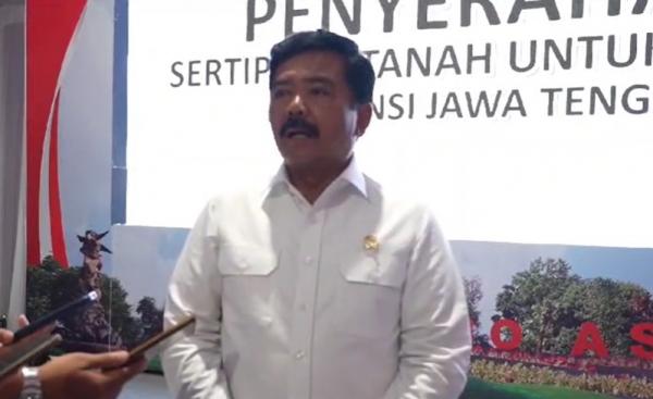 Menteri ATR/Kepala BPN, Hadi Tjahjanto Menteri ATR/Kepala BPN, Hadi Tjahjanto. (Foto: Dok. Kementerian ATR/BPN)
