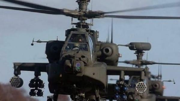 Alat Utama Sistem Persenjataan (Alutsista) TNI, Helikopter Apche. (Foto: Kogabwilhan III).