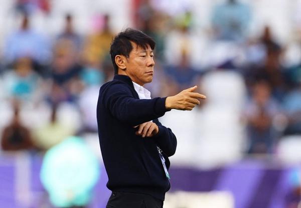 Pelatih Timnas Indonesia, Shin Tae-yong. (Foto: REUTERS)