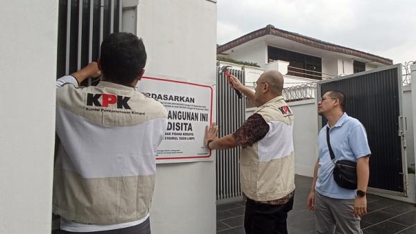 Rumah SYL Disita KPK KPK sita rumah SYL di Jakarta Selatan. (Foto: Istimewa)