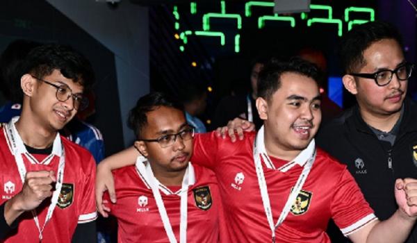 Timnas Indonesia Piala Asia eFootball Timnas Indonesia juara Piala Asia eFootball 2023 atau AFC eAsian Cup. Netizen heboh mengomentari hasil positif tersebut. (Foto: AFC)