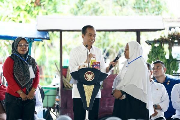 Presiden Kunjungi Nasabah PNM (Foto: dok PNM)