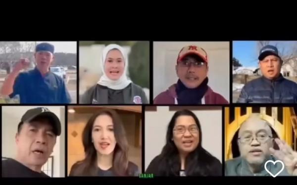 Diaspora WNI di AS mendukung Ganjar-Mahfud (Foto: Ist)
