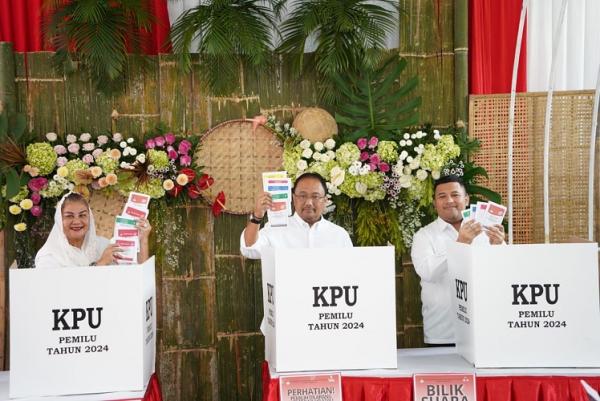 Mbak Ita di TPS (Foto: dok Pemkot Semarang)