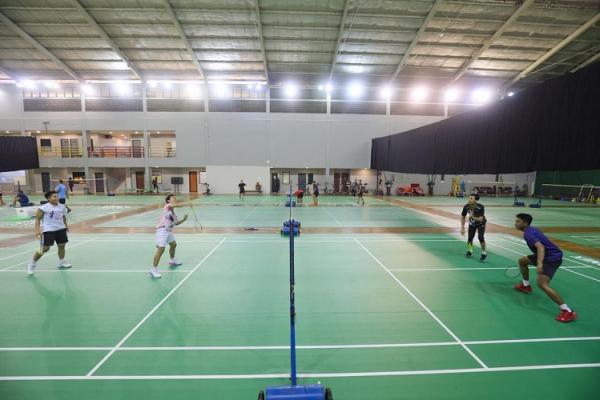 Apriyani Rahayu/Siti Fadia Ganda putri Indonesia, Apriyani Rahayu/Siti Fadia Silva Ramadhanti, merasa terbantu dengan sparring melawan pemain putra di Pelatnas PBSI Cipayung, Selasa (27/2/2024). (Foto: MPI/Ganda putri Indonesia, Apriyani Rahayu/Siti Fadia Silva Ramadhanti, merasa terbantu dengan sparring melawan pemain putra di Pelatnas PBSI Cipayung, Selasa (27/2/2024). (Foto: MPI/Aldhi Chandra)
