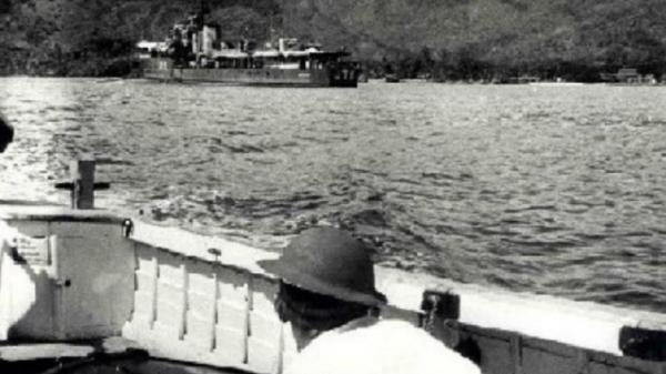 Satuan pertahanan pantai ALRI Satuan pertahanan pantai ALRI bertempur melawan Hr. Ms. Banckert di Teluk Sibolga 1947. (Foto: TNI AL).