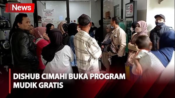Warga Cimahi Serbu Mudik Gratis, Rela Antre sejak Subuh