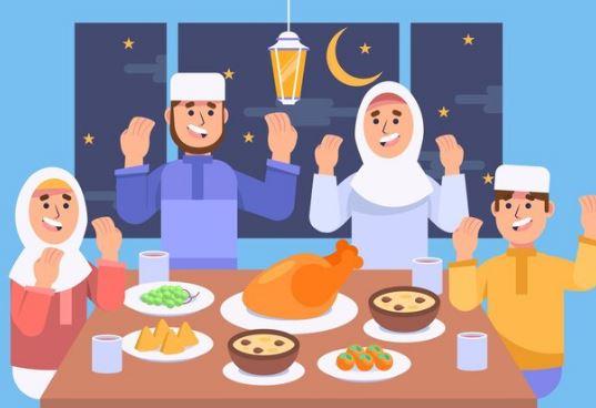 Jadwal Buka Puasa Malang Ilustrasi makan sebelum sholat Idul Fitri merupakan amalan sunnah. (Foto: Freepik)