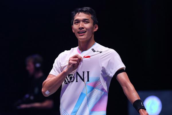 Tunggal Putra Indonesia, Jonatan Christie. (Foto: PBSI)