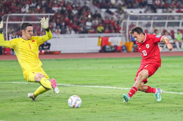Timnas Indonesia Vs Vietnam 1 Klasemen Grup F Kualifikasi Piala Dunia 2026 Zona Asia (Foto: Zing News)