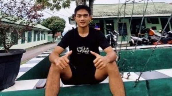 Iwan Sutrisman Telaumbanua eks casis Bintara TNI AL yang dibunuh oknum Pomal Lanal Nias dan keluarganya ditipu habis-habisan. (Foto: MPI/Jonirman Tafonao)
